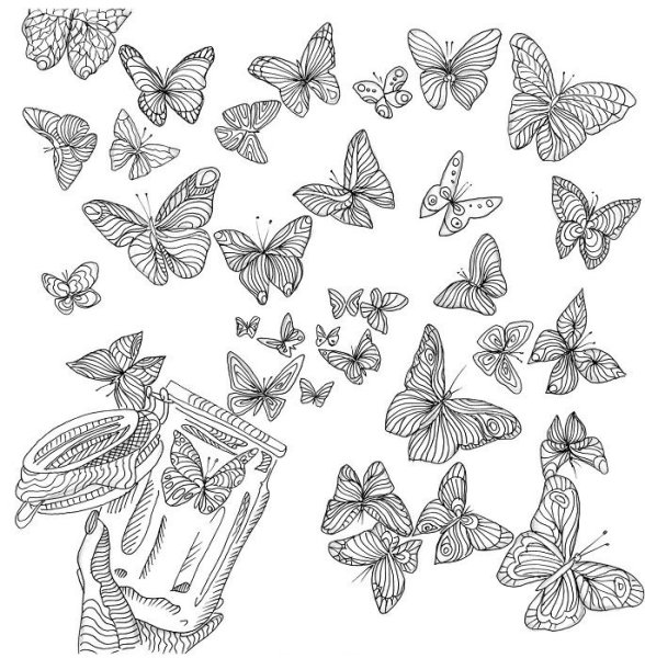 Красивые рисунки растений