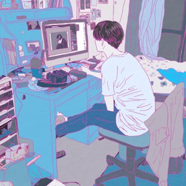 Комната в мультяшном стиле