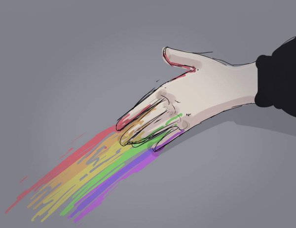 Радужная Эстетика аниме