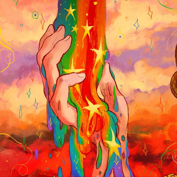 Аниме Эстетика Радуга