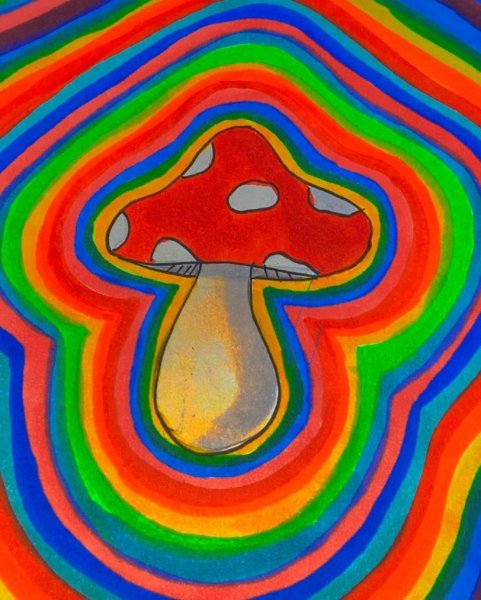 Радужные рисунки