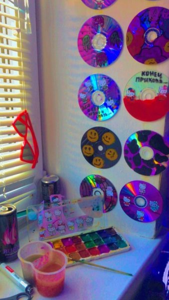 Разрисованные диски