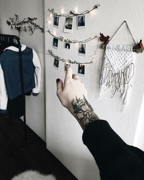 Рисунки на стену в стиле инди кд