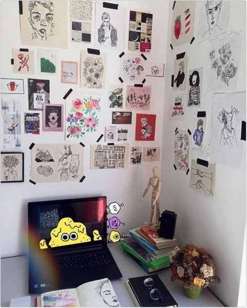 Креативная роспись стен