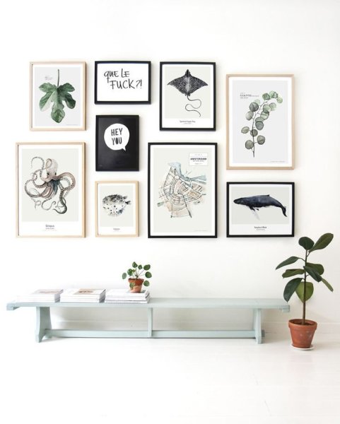 Красивые постеры в комнату