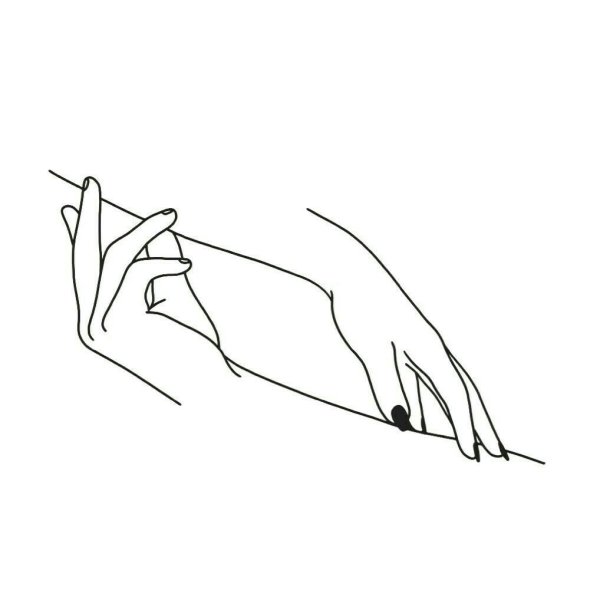 Руки одной линией