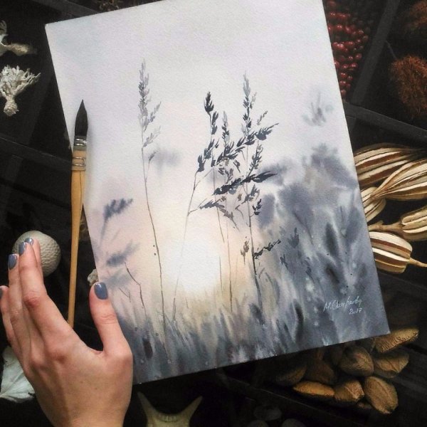 Рисование на природе Эстетика