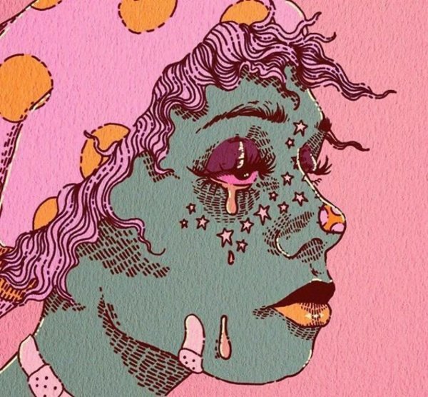 Эстетичные рисунки хиппи