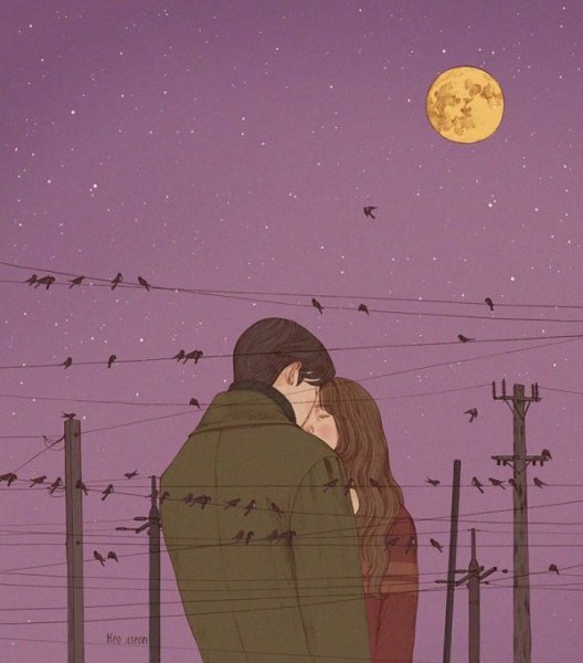 Аниме Эстетика любовь