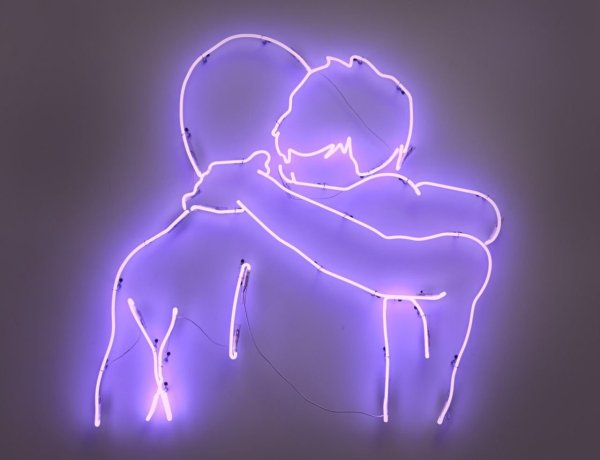 Влюбленные неон