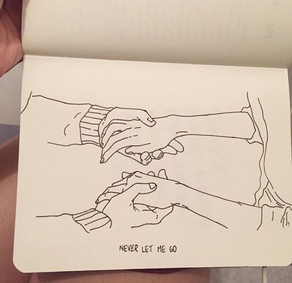 Зарисовки для скетчбука руки