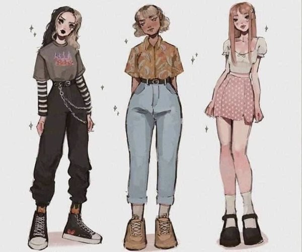 Одежда рисунок Эстетика