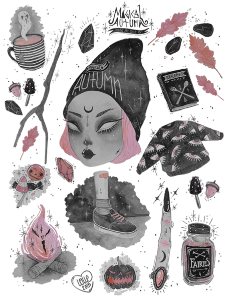 Стикеры Эстетика