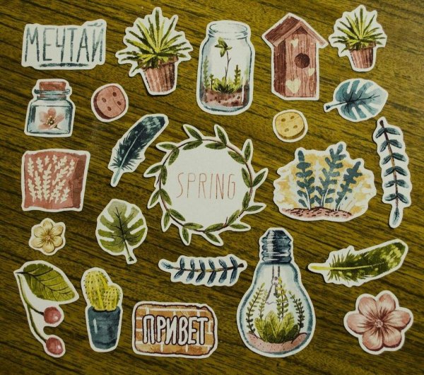 Весенние Стикеры