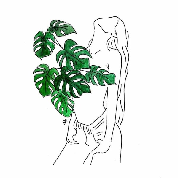 Эстетические рисунки легкие