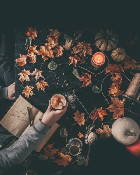 Осень магия Эстетика