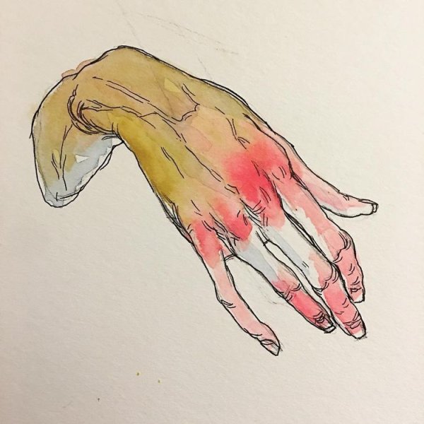 Рука рисунок