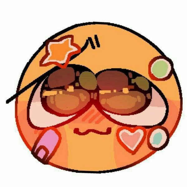 Милый смайлик с большими глазами