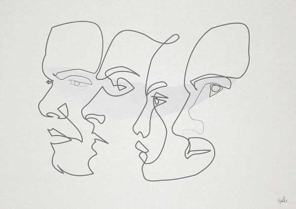 Непрерывное рисование одной линией