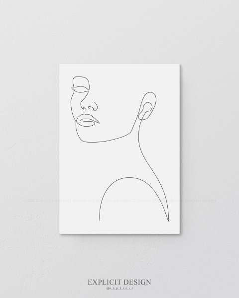 Портрет одной линией