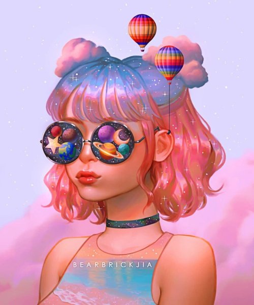 Эстетика для девочек мультяшные