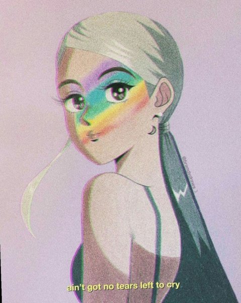 Арты в стиле тумблер