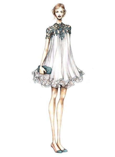 Модные эскизы