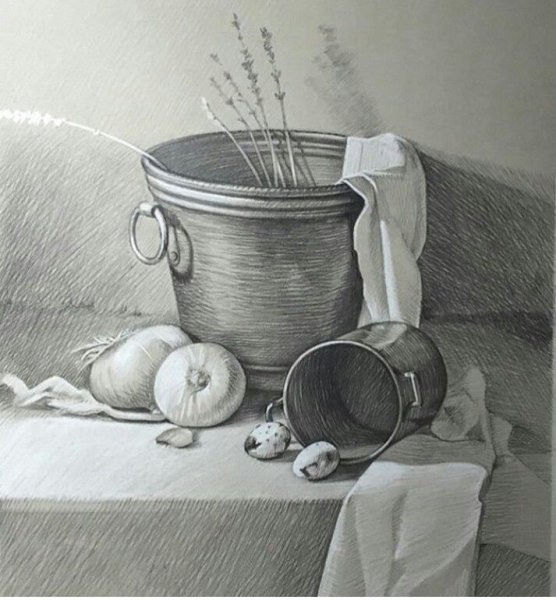 Натюрморт с ведром