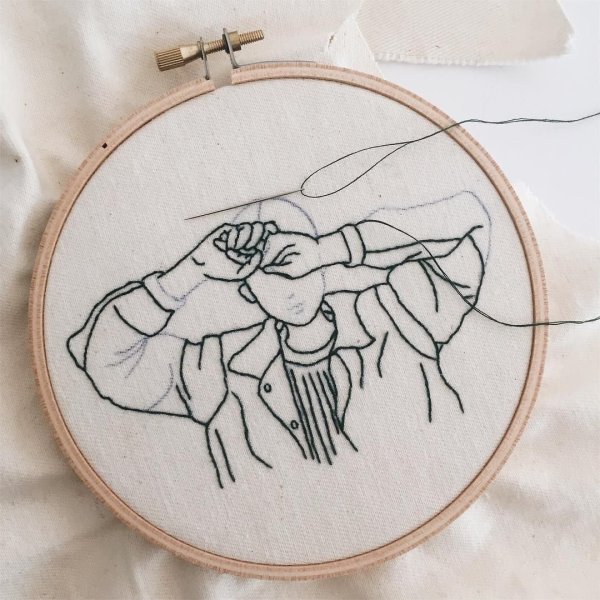 БТС нитками