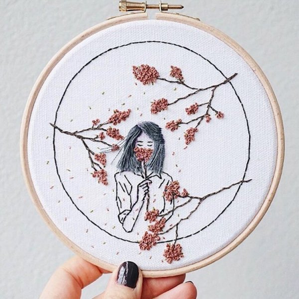 Современная вышивка