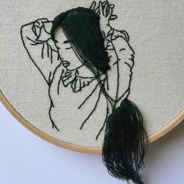 Лиза Смирнова - вышивка гладью