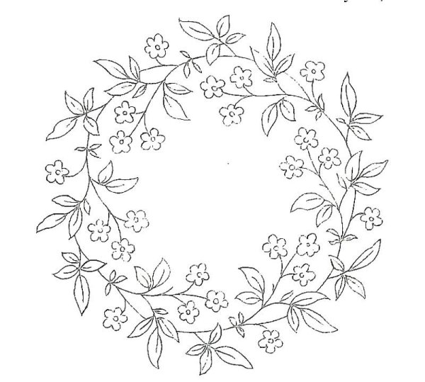 Узоры для вышивки гладью