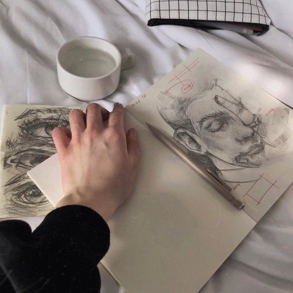 Идеи для рисования Эстетика