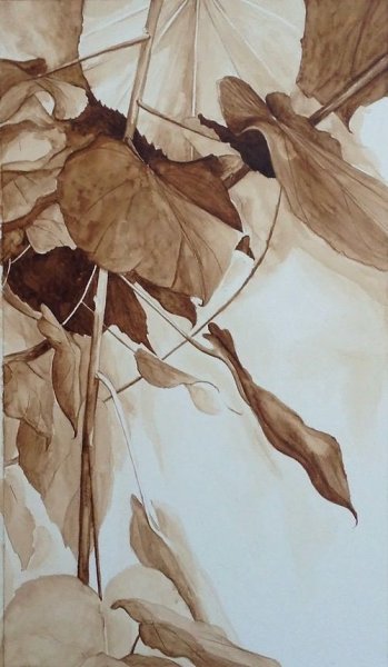 Картина бежевые тона