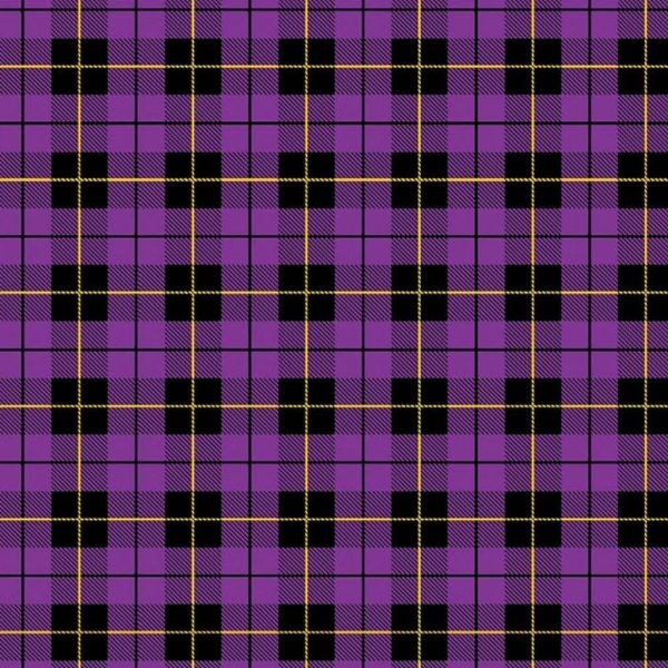 Фиолетовая клетчатая ткань