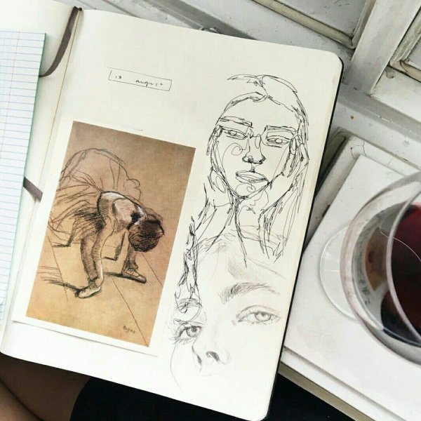 Рисунки для скетчбука