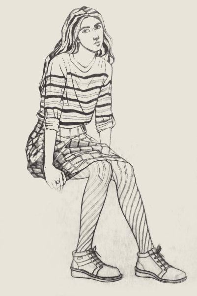 Тян в полный рост референс