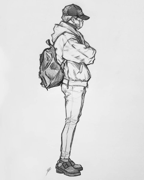 Наброски людей