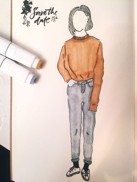 Человек рисунок