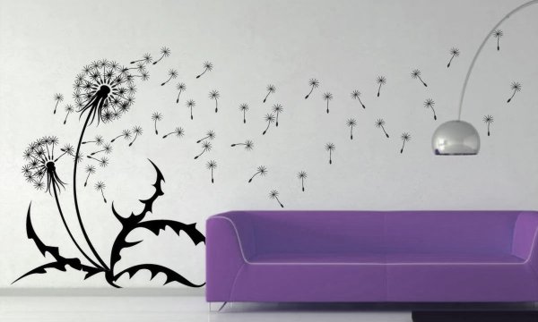 Роспись стен в интерьере