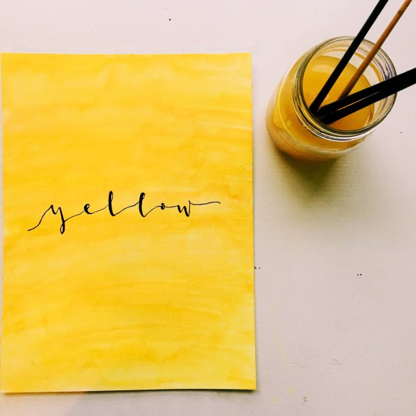 Желтый цвет Пинтерест