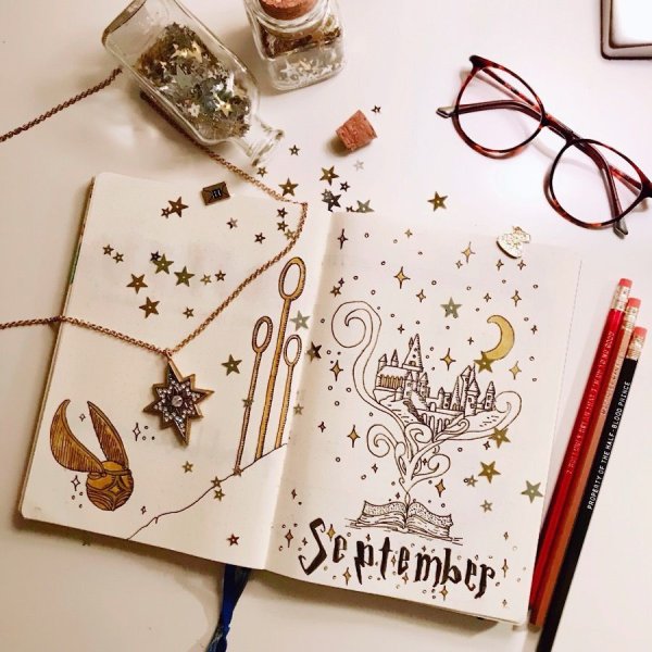 Декорации для скетчбука