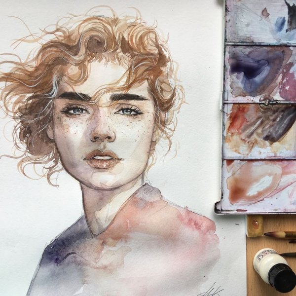 Эстетика глаз карандашом