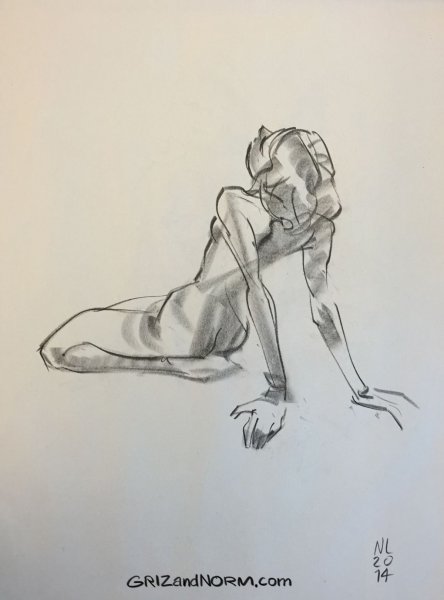 Наброски человеческой фигуры