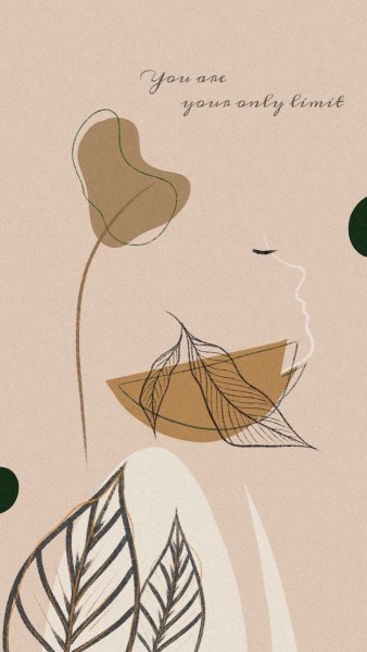 Рисование бежевый Эстетика