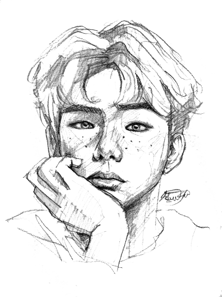 Скетчи карандашом