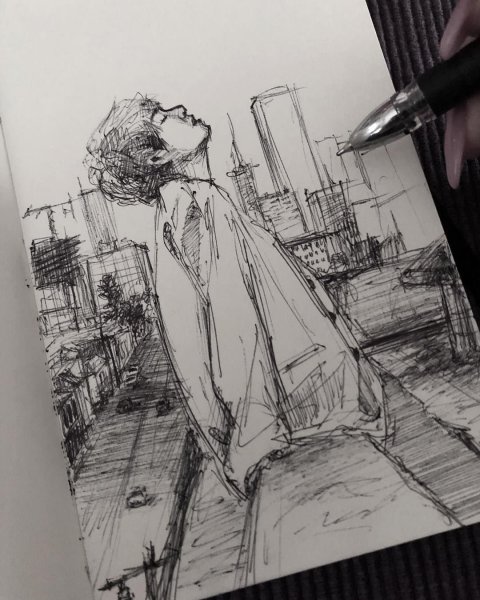 Наброски глаз карандашом