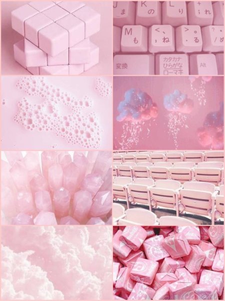 Aesthetic Pastel коллаж Pink Pastel