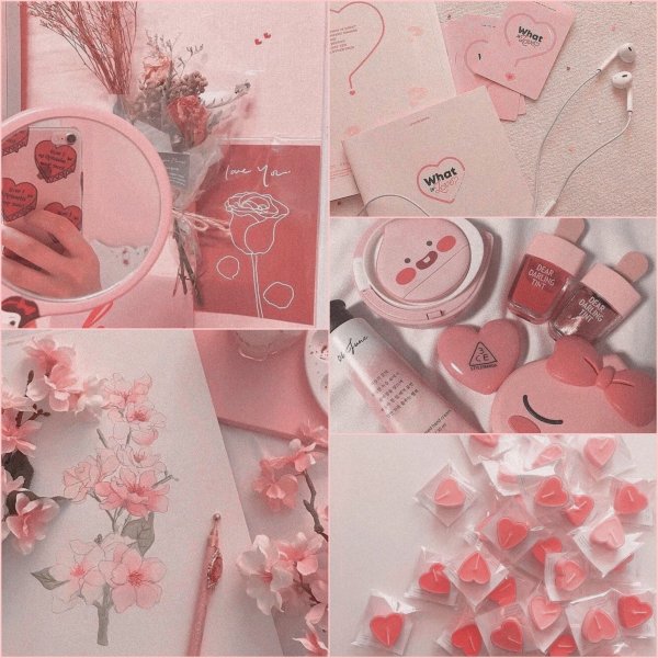 Эстетика пастельно розовый