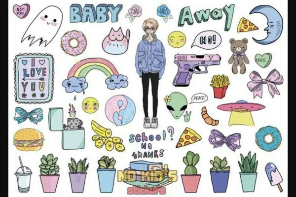 Рисунки для срисовки в ЛД